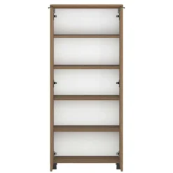 Wohnen Bad Midi-Schrank in Eiche Dunkel Optik - Ucaida