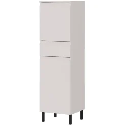 Bad Midischrank in Hellgrau - Dadra^Wohnen Best