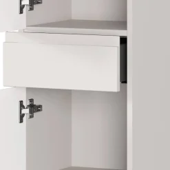 Bad Midischrank in Hellgrau - Dadra^Wohnen Best