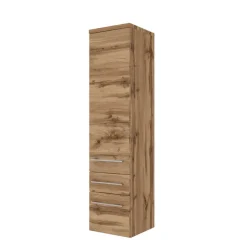 Wohnen Bad Midischrank in Holz Optik - Userina