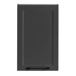 Wohnen Bad Oberschrank in Dunkelgrau - Novelya