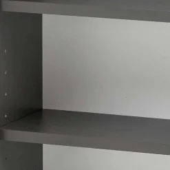 Wohnen Bad Oberschrank in Dunkelgrau - Novelya