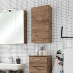 Bad Oberschrank in Eiche Dunkel - Miss X^Wohnen Online