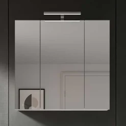 Wohnen Bad Oberschrank mit Spiegeltüren 3-türig - Vitablos