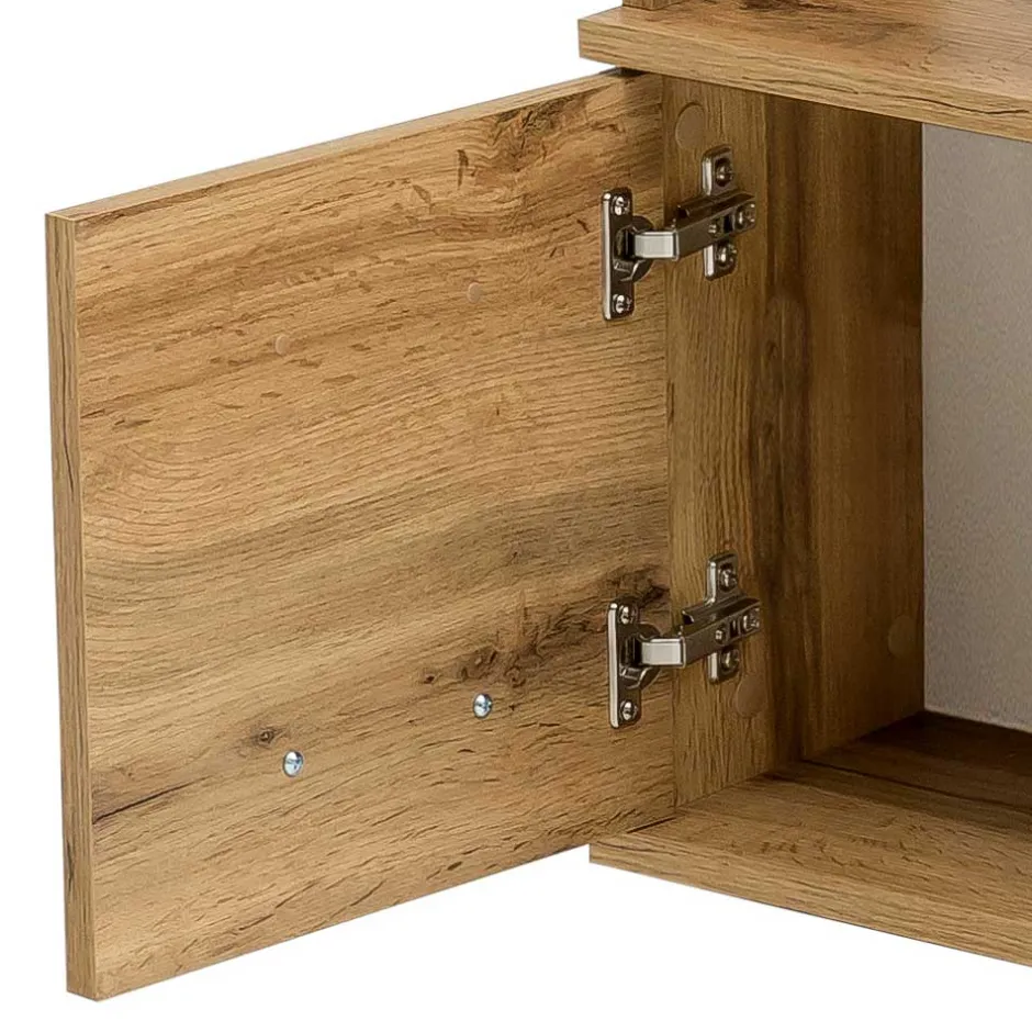 Bad Oberschrank mit Tür & 4 Fächern - Jessmi^Wohnen