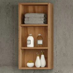 Wohnen Bad Regal in Wildeiche Holznachbildung - Tofias