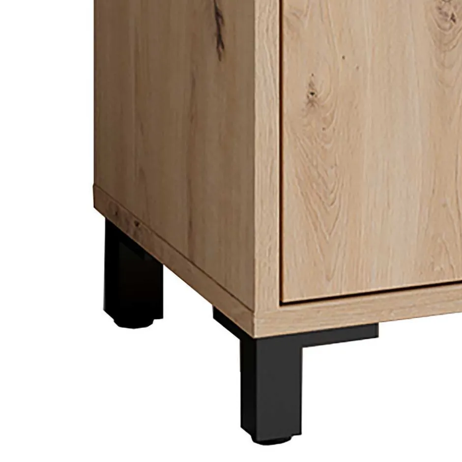 Wohnen Bad Schrank in Wildeiche Optik - Eleore