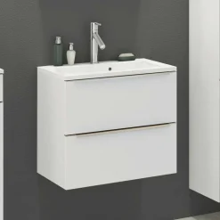 Bad Schubladen-Waschtisch für hängende Montage - Livendas^Wohnen Outlet