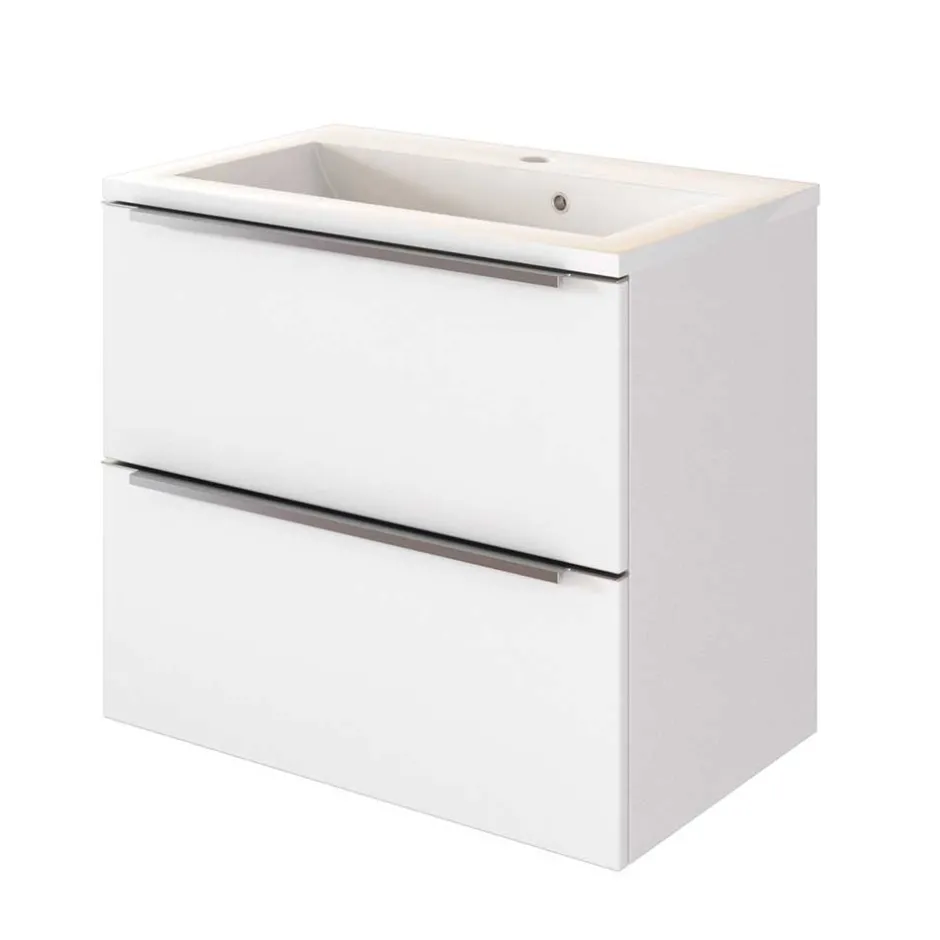 Bad Schubladen-Waschtisch für hängende Montage - Livendas^Wohnen Outlet