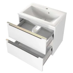 Bad Schubladen-Waschtisch für hängende Montage - Livendas^Wohnen Outlet