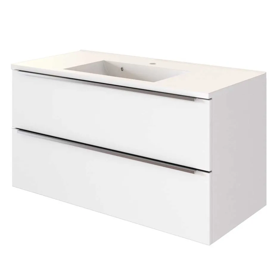 Bad Schubladen-Waschtisch für hängende Montage - Livendas^Wohnen Outlet