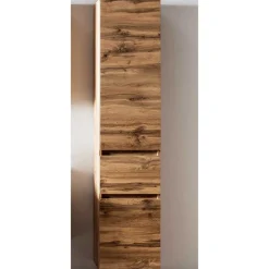 Wohnen Bad Seitenschrank in Holz Optik Wildeiche - Iliam
