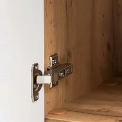 Wohnen Bad Seitenschrank in Holz Optik Wildeiche - Iliam