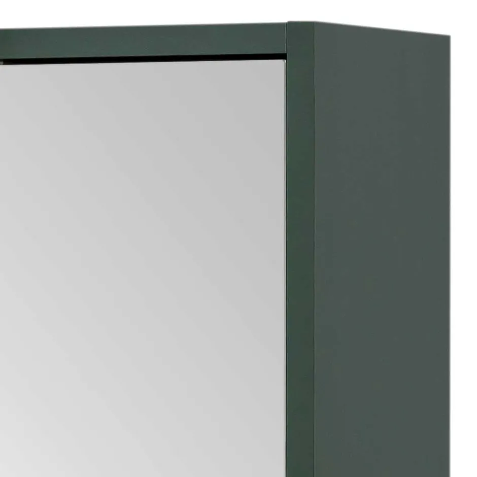 Bad Spiegelschrank in Dunkelgrün - Aqua^Wohnen Discount