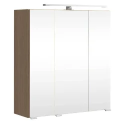 Wohnen Bad Spiegelschrank in Eiche Hell - Vibulam