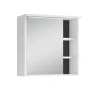 Wohnen Bad Spiegelschrank in Weiß mit Schwarz - Envaton