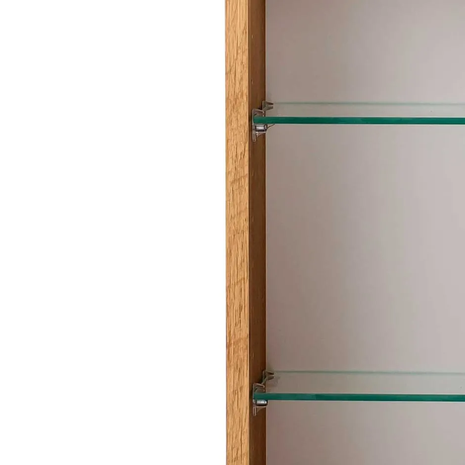 Wohnen Bad Spiegelschrank in Wildeiche Optik - Drumias