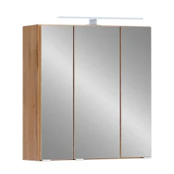 Wohnen Bad Spiegelschrank in Wildeiche Optik - Drumias