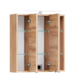 Wohnen Bad Spiegelschrank in Wildeiche Optik - Drumias