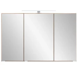 Wohnen Bad Spiegelschrank in Wildeiche Optik - Drumias