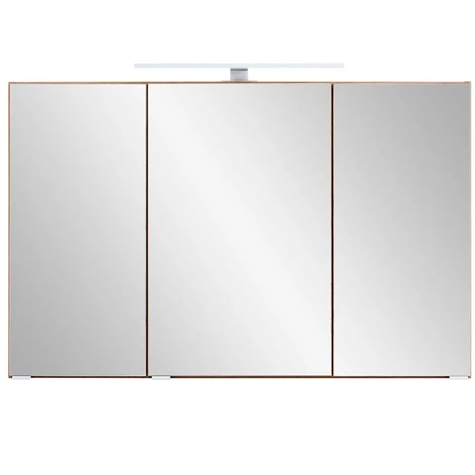 Wohnen Bad Spiegelschrank in Wildeiche Optik - Drumias