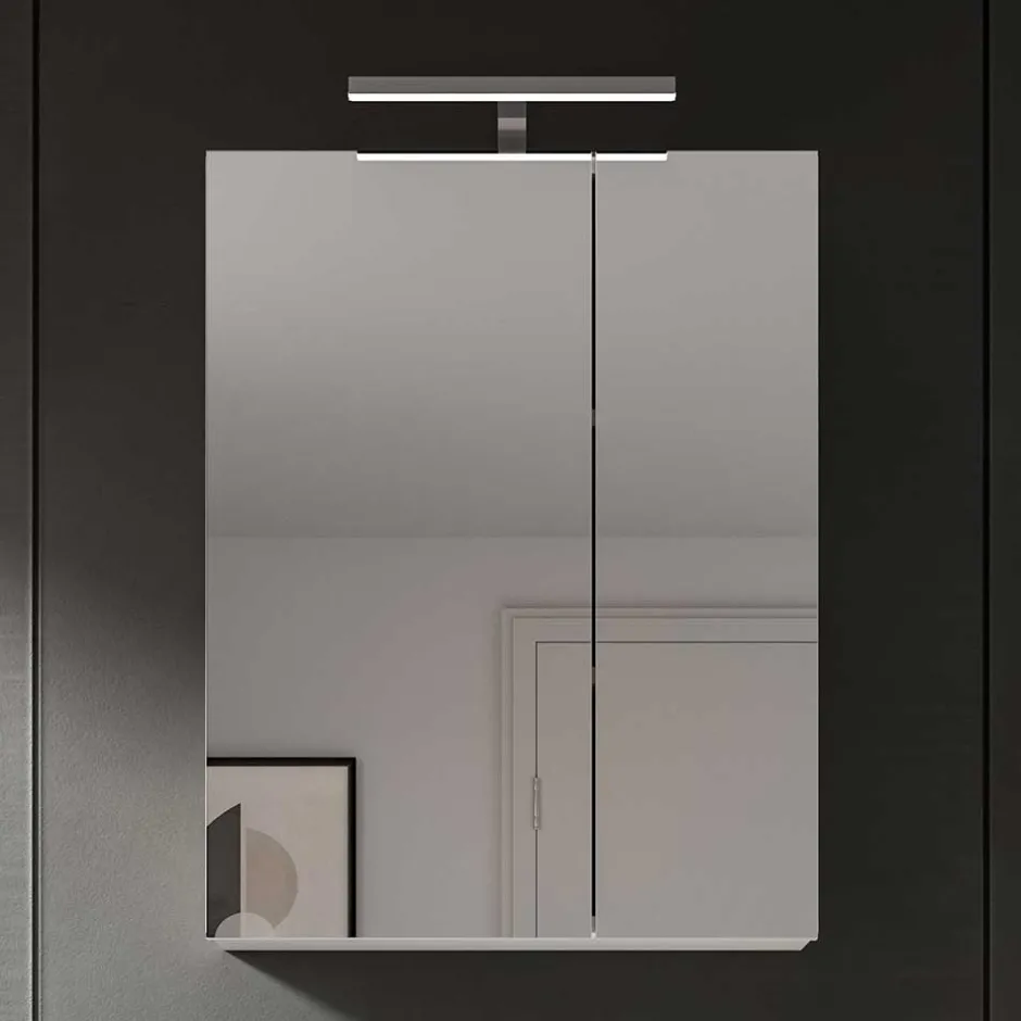 Bad Spiegelschrank mit asymmetrischen Türen - Vitablos^Wohnen Clearance