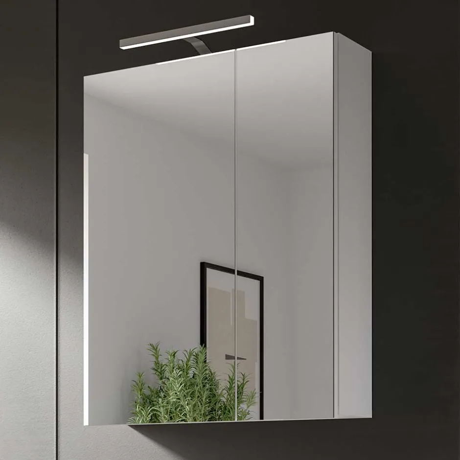 Bad Spiegelschrank mit asymmetrischen Türen - Vitablos^Wohnen Clearance