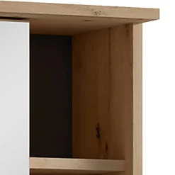 Wohnen Bad Spiegeltür-Hängeschrank mit 3 Fächern - Eleore