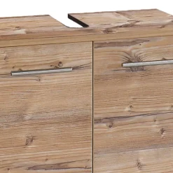 Wohnen Bad Unterbeckenschrank in Holz Optik - Dilvonda