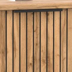 Bad Unterbeckenschrank mit Klappe & Schublade - Crystoga^Wohnen Best