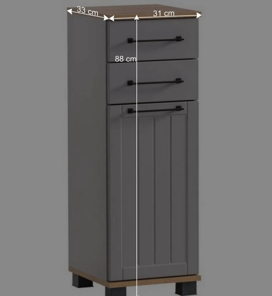 Bad Unterschrank im Landhausstil - Benja^Wohnen Discount