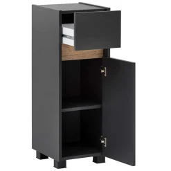 Wohnen Bad Unterschrank in Anthrazit & Wildeiche - Marcius