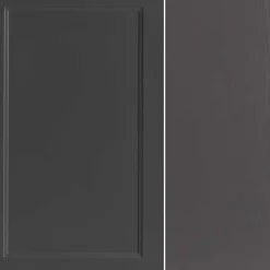 Wohnen Bad Unterschrank in Dunkelgrau und Wildeiche - Novelya