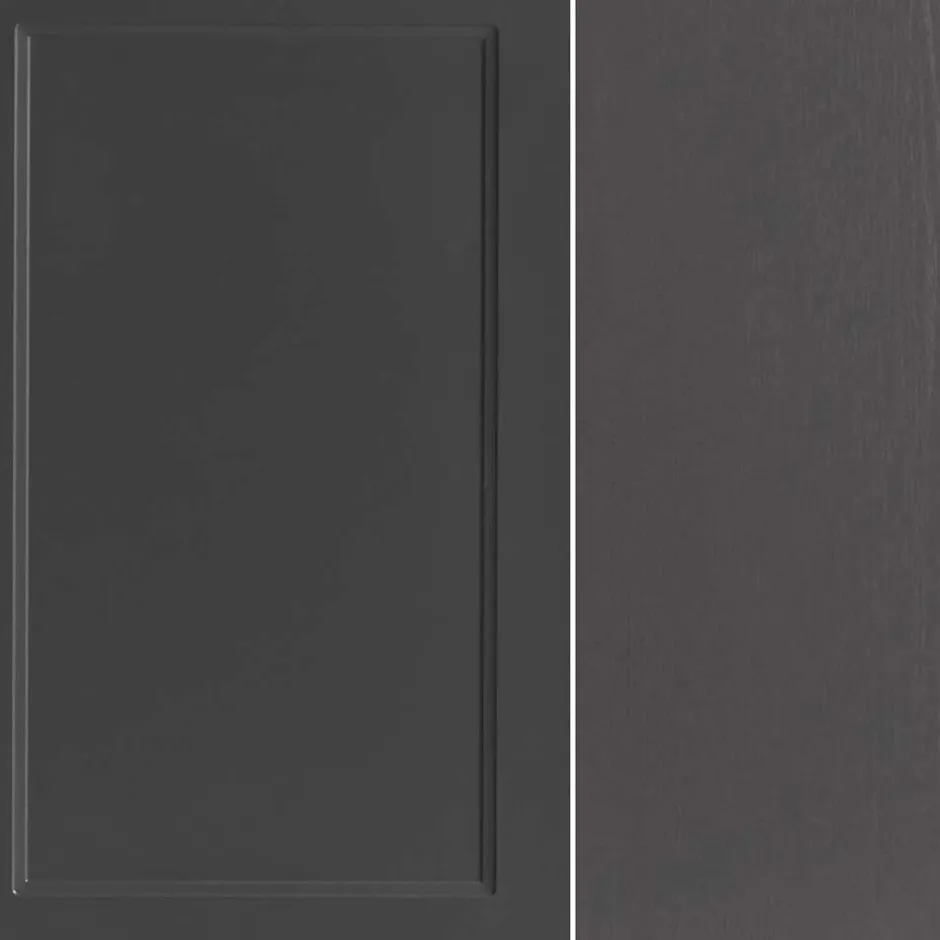 Wohnen Bad Unterschrank in Dunkelgrau und Wildeiche - Novelya