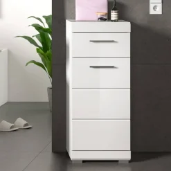 Wohnen Bad Unterschrank in Weiß - Henriette