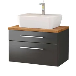 Wohnen Bad Unterschrank inkl Waschbecken - Estregos I (zweiteilig)