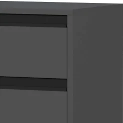 Wohnen Bad Vertiko in Dunkelgrau - Rufu