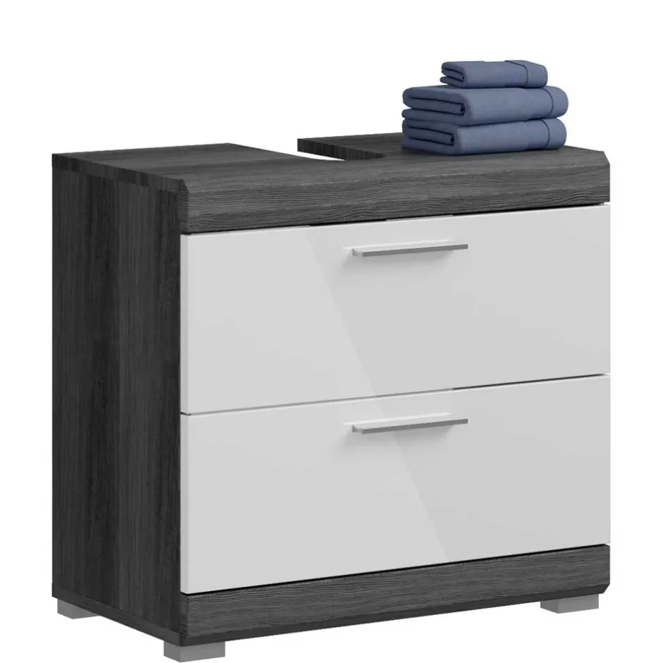 Bad Waschbeckenschrank 60x56x34 cm - Nancys^Wohnen New