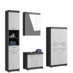 Bad Waschplatz & Highboard & Hochschrank - Nancys (vierteilig)^Wohnen Hot