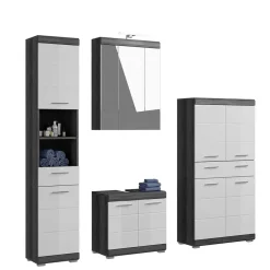 Bad Waschplatz & Highboard & Hochschrank - Nancys (vierteilig)^Wohnen Hot