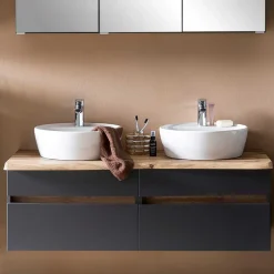 Wohnen Bad Waschplatz für zwei Personen - Agiruan