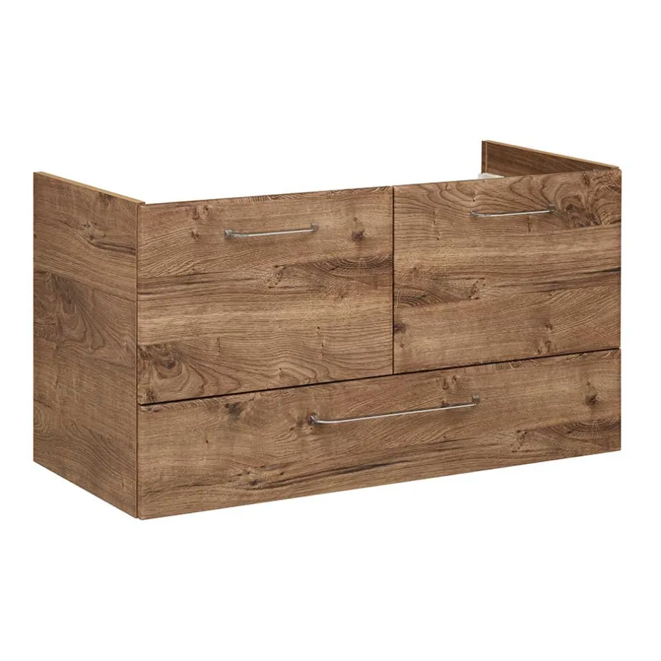 Wohnen Bad Waschplatz in Eiche Dunkel - Miss X (zweiteilig)