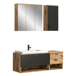 Wohnen Bad Waschplatz Kombi hängend - Steikun (dreiteilig)