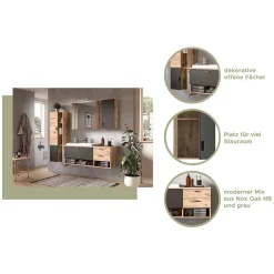 Wohnen Bad Waschplatz Kombi hängend - Steikun (dreiteilig)