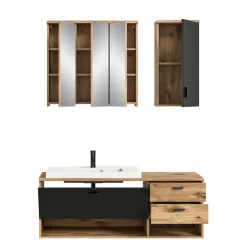 Wohnen Bad Waschplatz Kombi hängend - Steikun (dreiteilig)