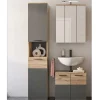 Wohnen Bad Waschplatz mit Hochschrank Set - Depart (dreiteilig)