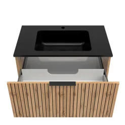 Wohnen Bad Waschplatz Mobiliar Set - Crystoga (dreiteilig)