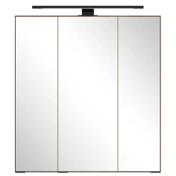 Wohnen Bad Waschplatz und Oberschrank Möbelset - Ucaida (dreiteilig)