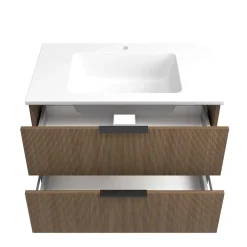 Wohnen Bad Waschtisch mit Becken 80 cm breit - Ucaida