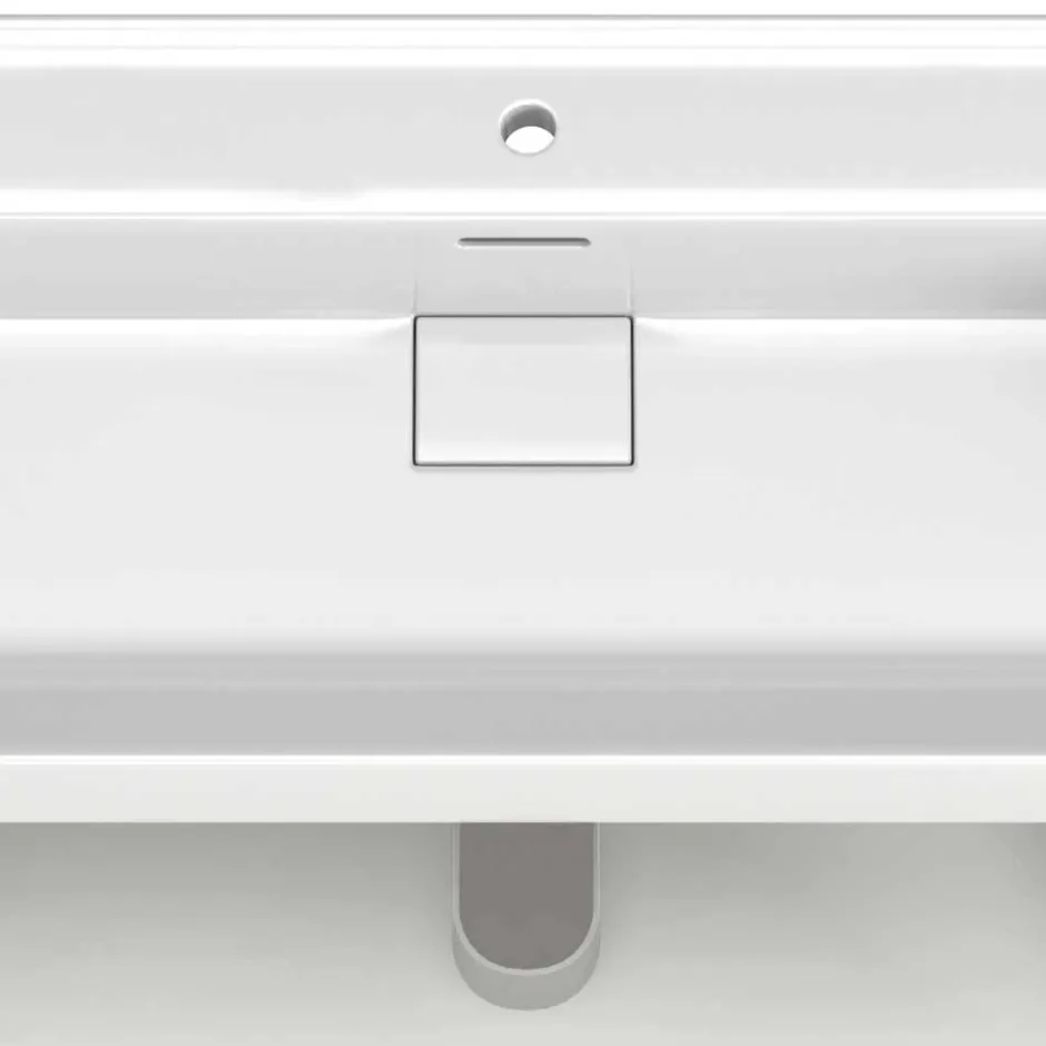 Bad Waschtischkonsole in Dunkelrot - Exeler^Wohnen Hot